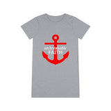 Organic Un' Breakable Faith  T-Shirt Dress