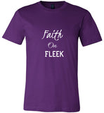 Faith On Fleek White Letters