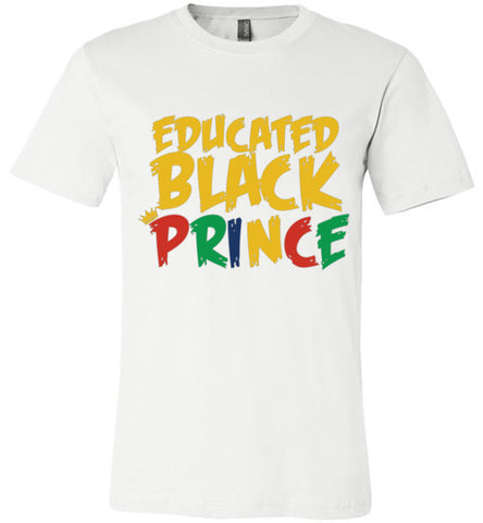 Educated Black Prince unisex t-shirt