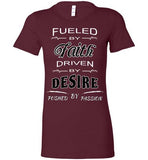 Fueled By Faith Ladies Tee