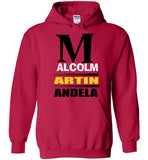 Martin, Malcolm, Mandela Hoodie