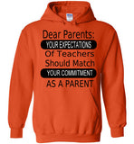 Dear Parent Hoodie