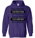Dear Parent Hoodie