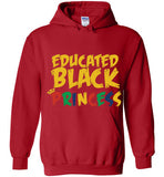 Educated Black Princess Hoodie