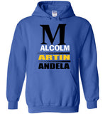 Martin, Malcolm, Mandela Hoodie