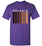 Melanin T-Shirt with white letters