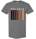 Melanin T-Shirt with white letters