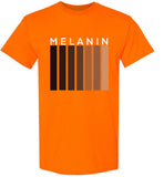 Melanin T-Shirt with white letters