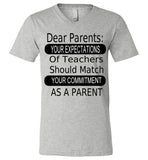 Dear Parent V-Neck