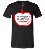 Apple of My Father's Eye v-Neck