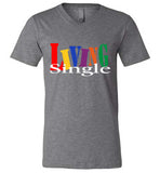 Canvas Unisex Living Singles V-neck