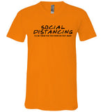 Social Distancing 6 ft away V-neck