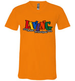 Living My Assistant Principal Life  Unisex V- neck T-Shirt w Mask