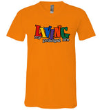 Living  Principal Life  Unisex V- neck T-Shirt w Mask