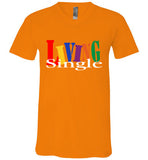 Canvas Unisex Living Singles V-neck