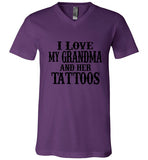 I love my grandma V-Neck