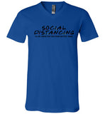Social Distancing 6 ft away V-neck