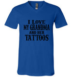 I love my grandma V-Neck