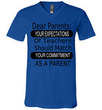 Dear Parent V-Neck