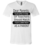 Dear Parent V-Neck
