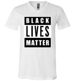 Bella Canva Black Lives Matter  Unisex V-Neck T-Shirt
