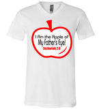 Apple of My Father's Eye v-Neck