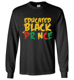 Educated Black Prince long sleeve t-shirt