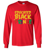 Educated Black Prince long sleeve t-shirt
