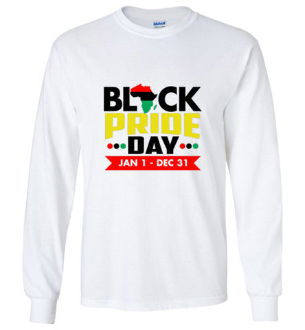 Black Pride Day Long Sleeve Shirt