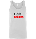 Faith She Has Tank