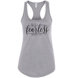 She is Fearless Racerback Tank