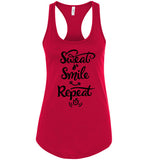 Sweat Smile Repeat Tank