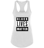 Black Lives Matter Racerback Tank