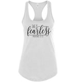 She is Fearless Racerback Tank