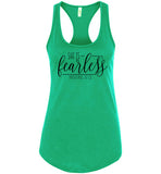 She is Fearless Racerback Tank