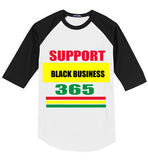 Support Black Lives Raglan Jersey