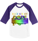 Black Men are Dope 3/4 Jersey T-Shirt
