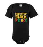 Educated Black Prince infant body suit