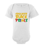 Educated Black Prince infant body suit