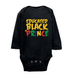 Educated Black Prince Infant long sleeve body suit