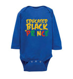 Educated Black Prince Infant long sleeve body suit