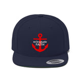 Unisex  Un'Breakable Faith Flat Bill Hat