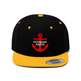Unisex  Un'Breakable Faith Flat Bill Hat