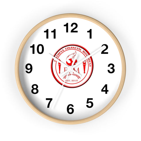 Faithful Financial Movement Wall clock