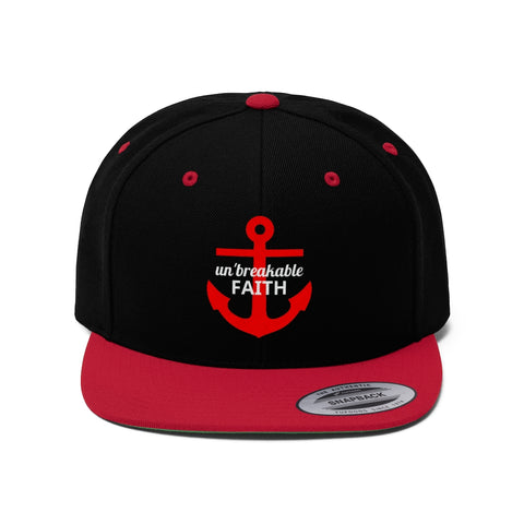 Unisex  Un'Breakable Faith Flat Bill Hat