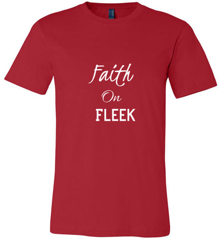 Faith On Fleek White Letters