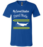 Travel Mode Unisex V-Neck