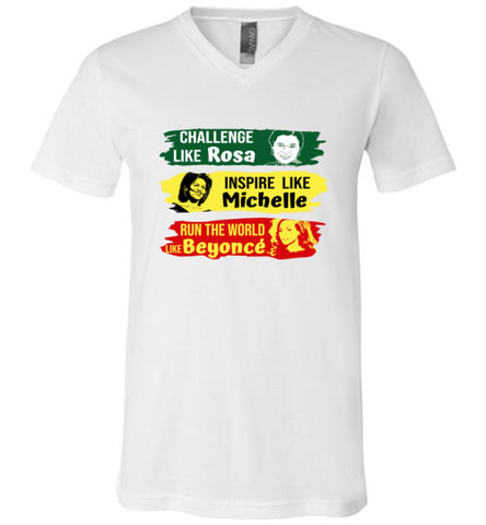 Challenge Like Unisex V-neck